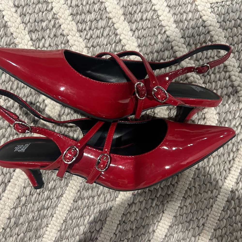 Target Red Patent Leather Heels
